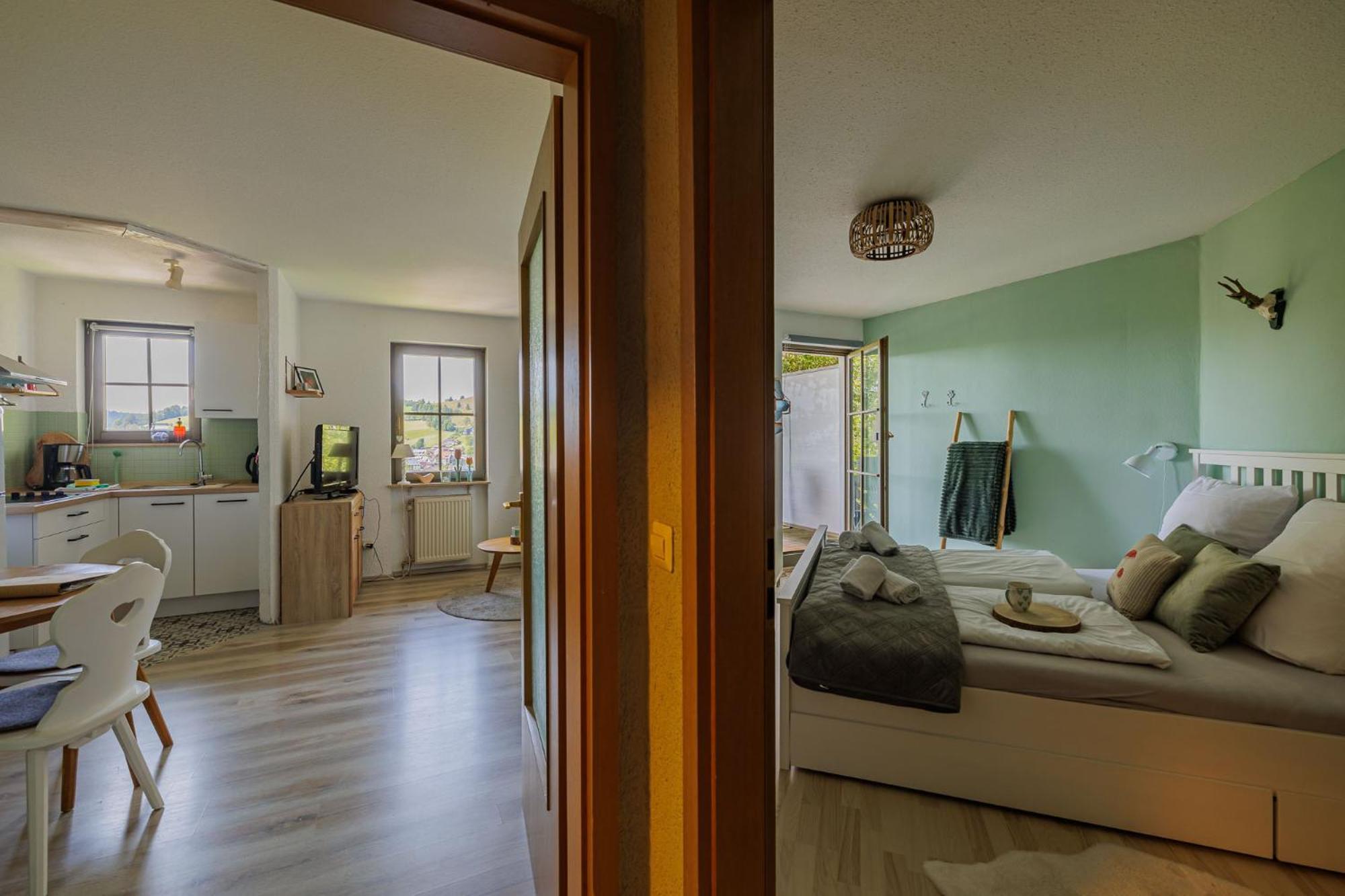 Herzgruen Direkt An Traumhaften Wanderwegen Balkon Mit Toller Aussicht Sauna Im Haus Tiefgarage E-Ladestation Todtnauberg Exterior foto